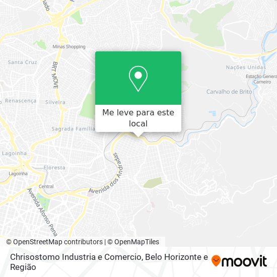 Chrisostomo Industria e Comercio mapa