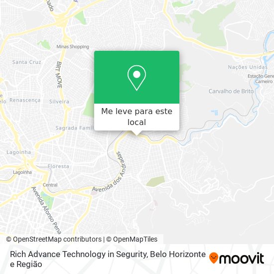 Rich Advance Technology in Segurity mapa