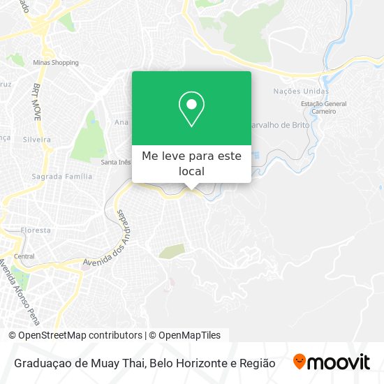 Graduaçao de Muay Thai mapa