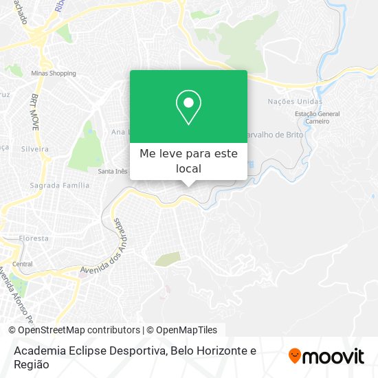 Academia Eclipse Desportiva mapa