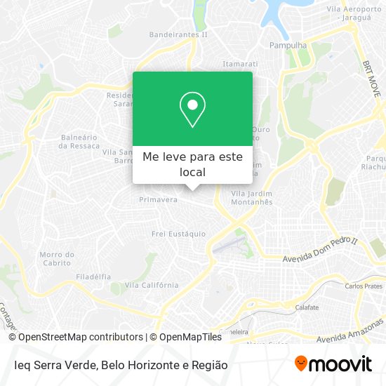 Ieq Serra Verde mapa