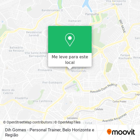 Dih Gomes - Personal Trainer mapa