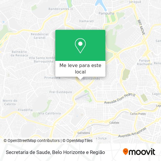 Secretaria de Saude mapa