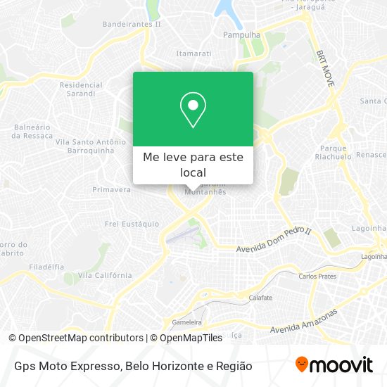 Gps Moto Expresso mapa
