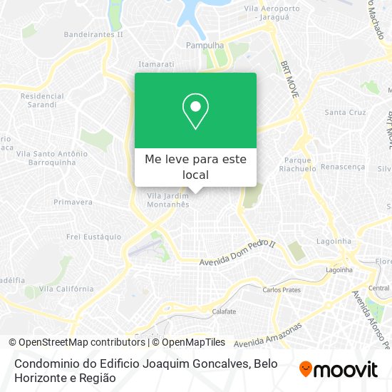 Condominio do Edificio Joaquim Goncalves mapa