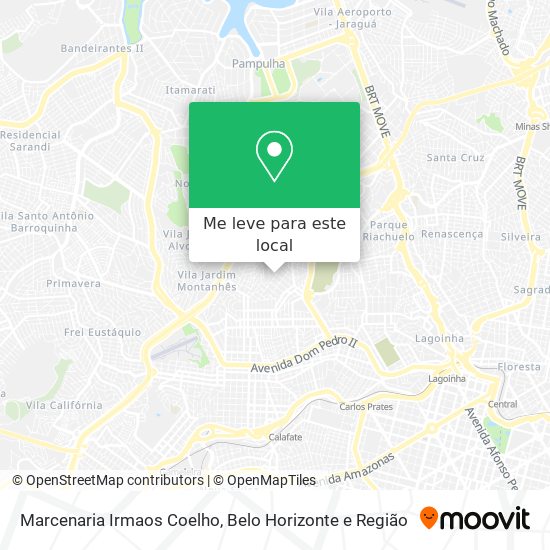 Marcenaria Irmaos Coelho mapa