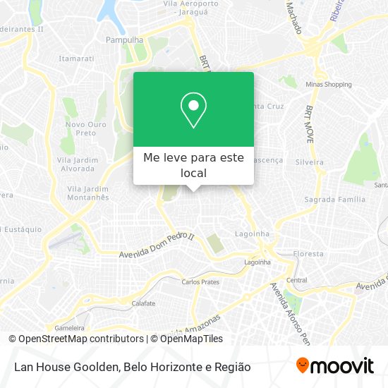 Lan House Goolden mapa