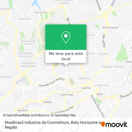 Maxibrasil Industria de Cosmeticos mapa