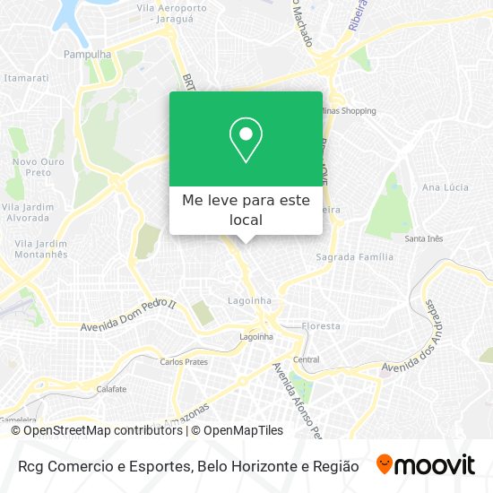 Rcg Comercio e Esportes mapa