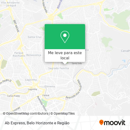 Ab Express mapa