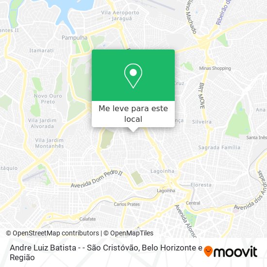 Andre Luiz Batista - - São Cristóvão mapa