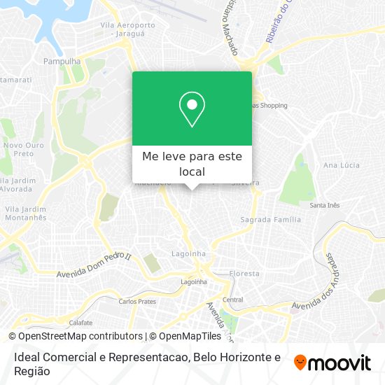 Ideal Comercial e Representacao mapa
