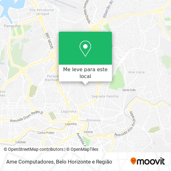 Ame Computadores mapa
