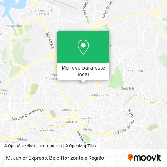 M. Junior Express mapa