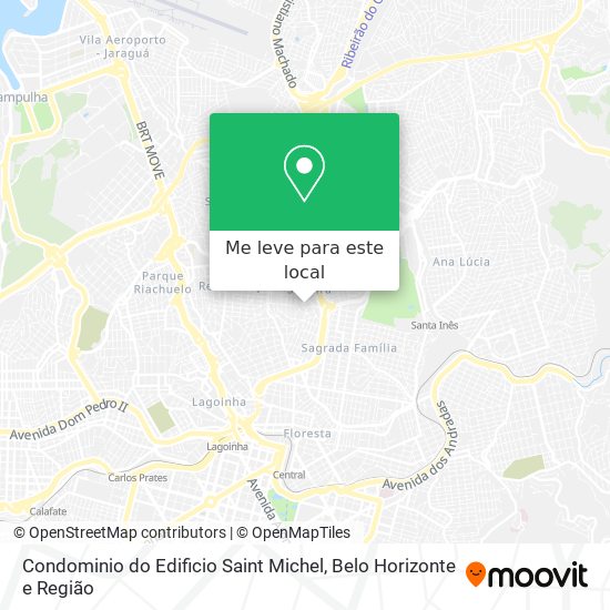 Condominio do Edificio Saint Michel mapa