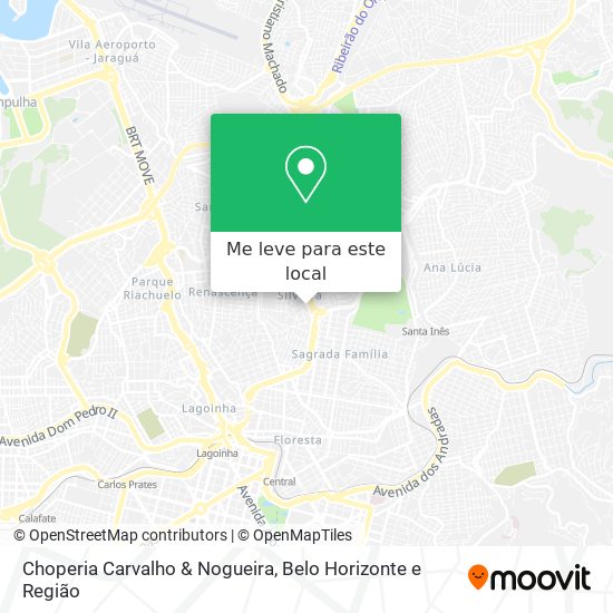 Choperia Carvalho & Nogueira mapa
