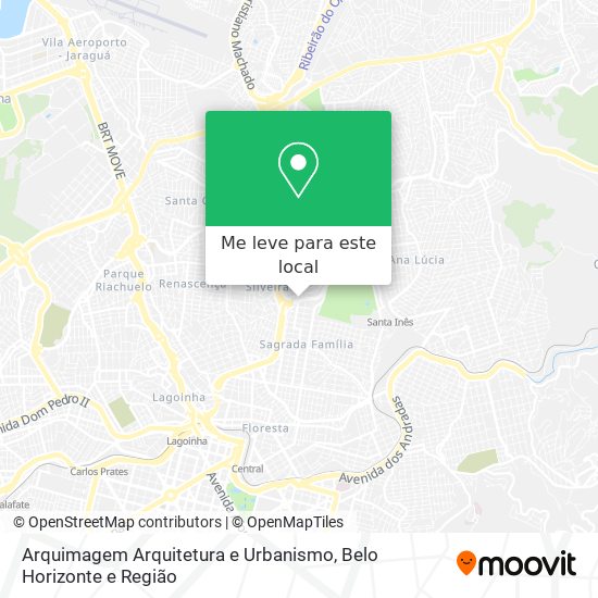 Arquimagem Arquitetura e Urbanismo mapa