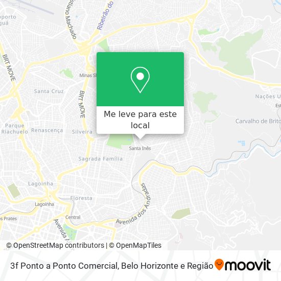 3f Ponto a Ponto Comercial mapa