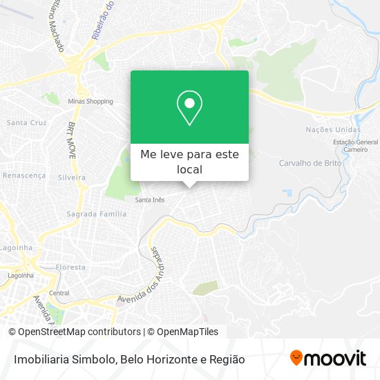 Imobiliaria Simbolo mapa