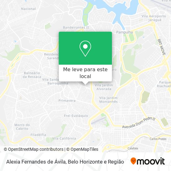 Alexia Fernandes de Ávila mapa