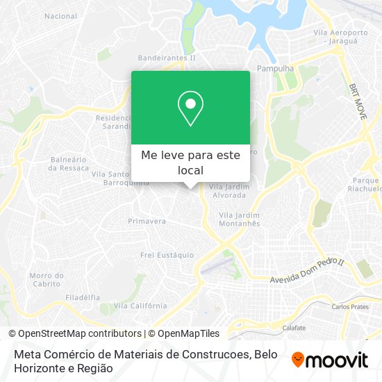 Meta Comércio de Materiais de Construcoes mapa
