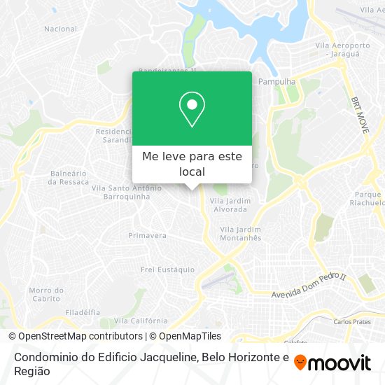 Condominio do Edificio Jacqueline mapa