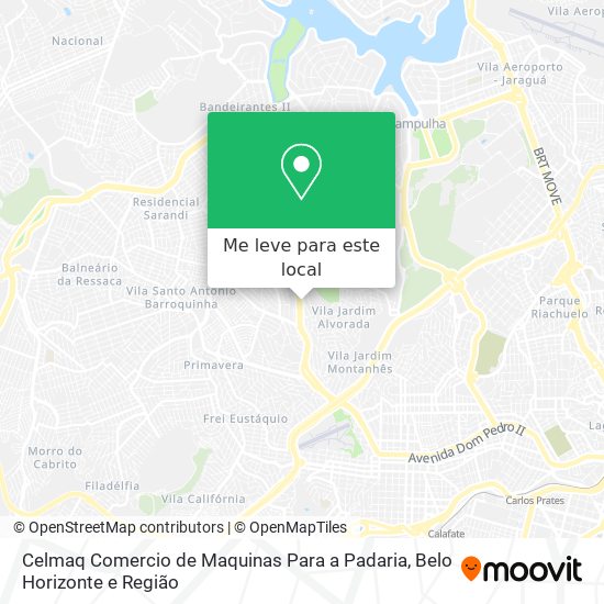 Celmaq Comercio de Maquinas Para a Padaria mapa