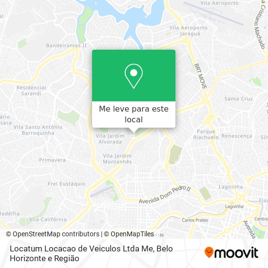 Locatum Locacao de Veiculos Ltda Me mapa