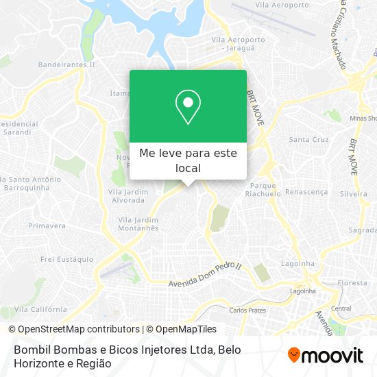 Bombil Bombas e Bicos Injetores Ltda mapa