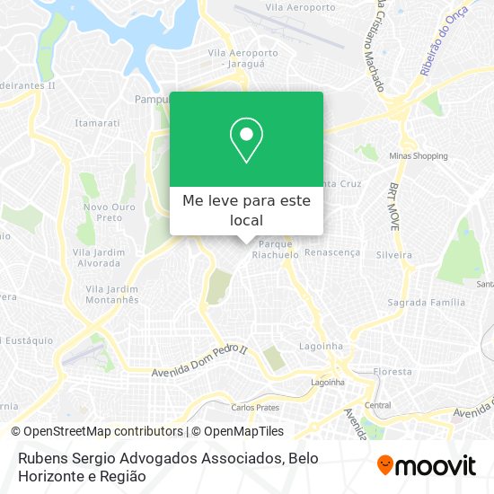 Rubens Sergio Advogados Associados mapa