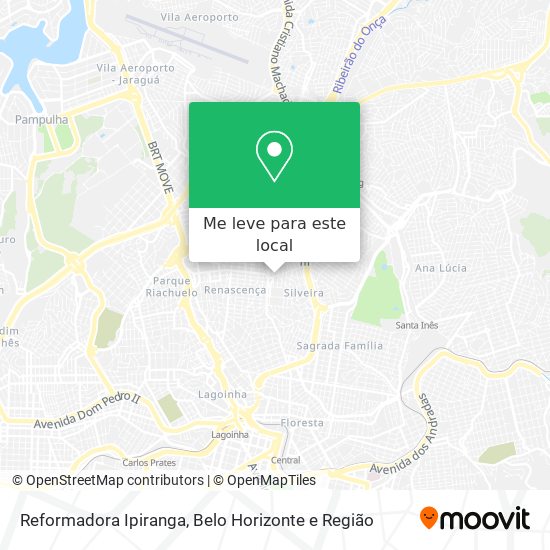 Reformadora Ipiranga mapa