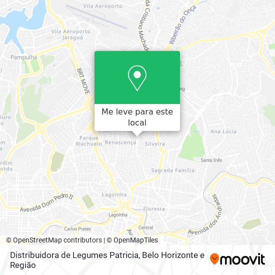 Distribuidora de Legumes Patricia mapa