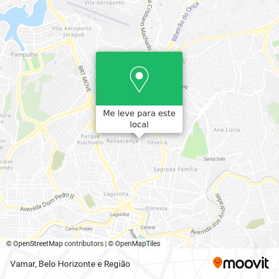 Vamar mapa
