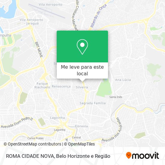 ROMA CIDADE NOVA mapa