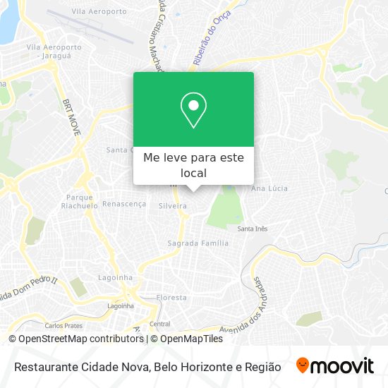 Restaurante Cidade Nova mapa