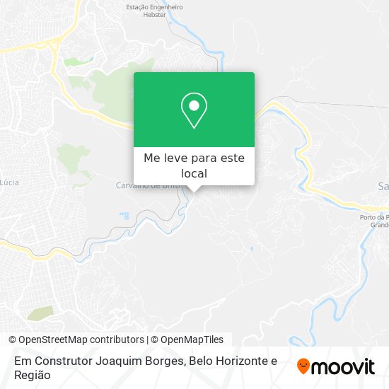 Em Construtor Joaquim Borges mapa