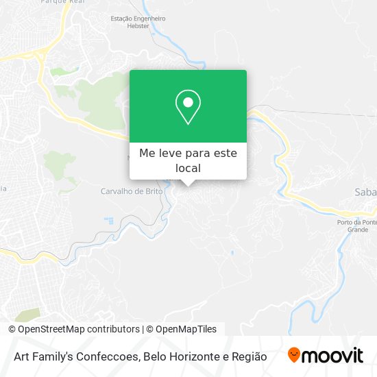 Art Family's Confeccoes mapa