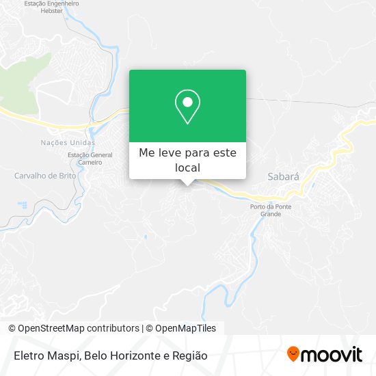 Eletro Maspi mapa