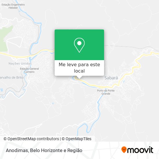 Anodimas mapa