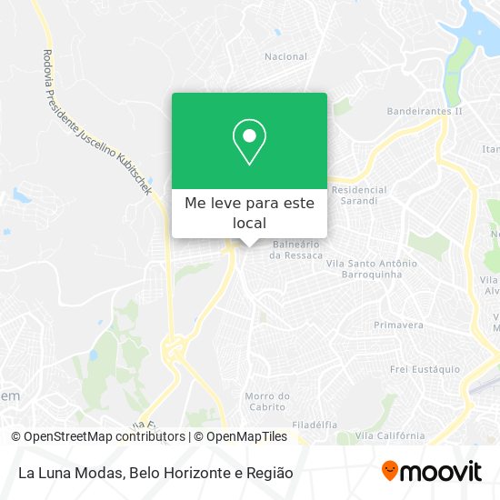La Luna Modas mapa