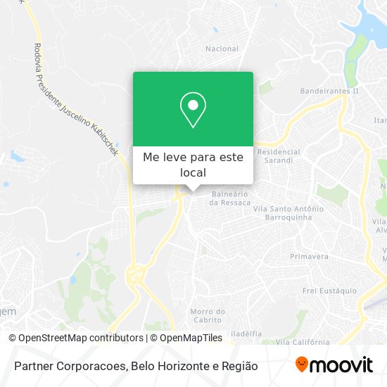 Partner Corporacoes mapa