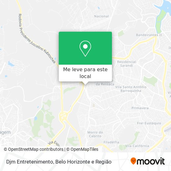 Djm Entretenimento mapa