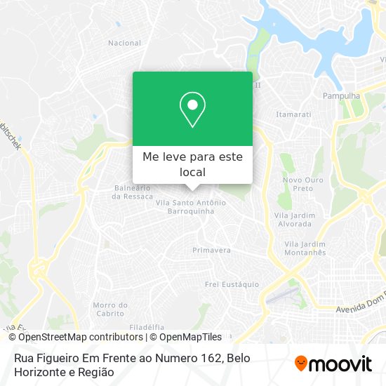 Rua Figueiro Em Frente ao Numero 162 mapa