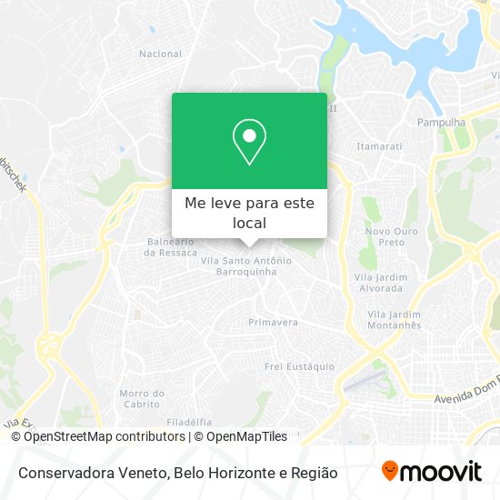 Conservadora Veneto mapa