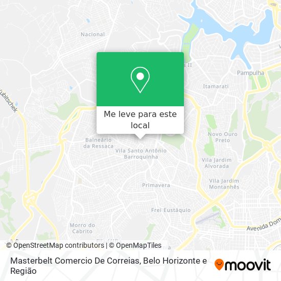 Masterbelt Comercio De Correias mapa