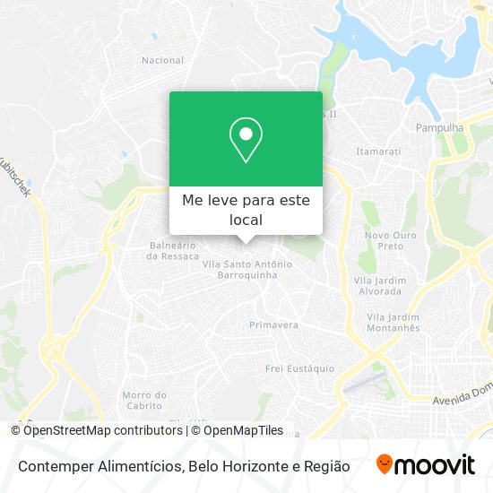 Contemper Alimentícios mapa