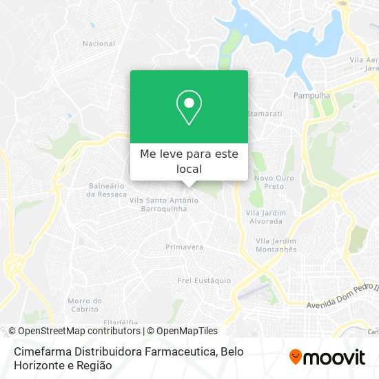 Cimefarma Distribuidora Farmaceutica mapa