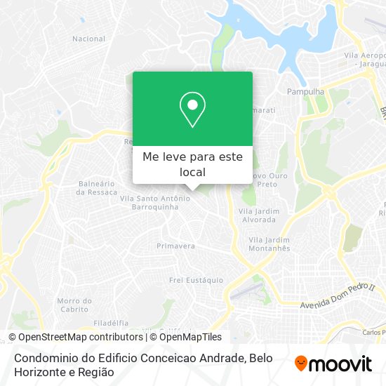 Condominio do Edificio Conceicao Andrade mapa