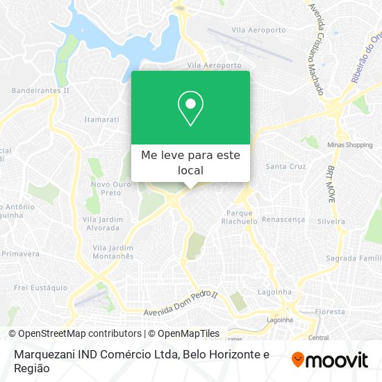 Marquezani IND Comércio Ltda mapa