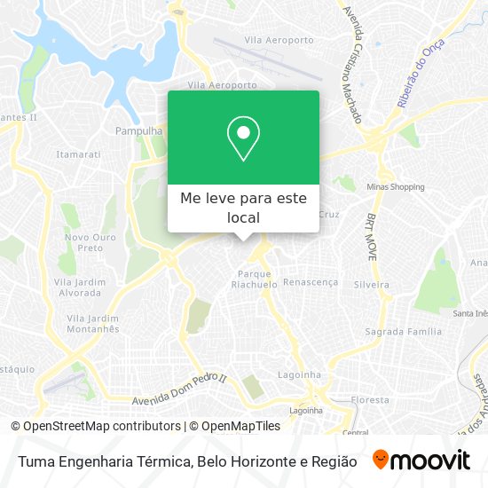 Tuma Engenharia Térmica mapa